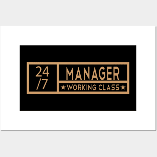 Manager Tittle Job Posters and Art